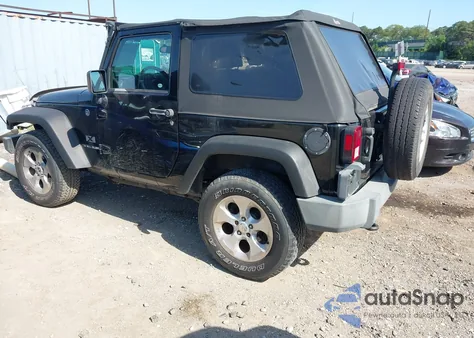 2009 Jeep Wrangler X из США, поврежденный, VIN 1J4FA24179L711352